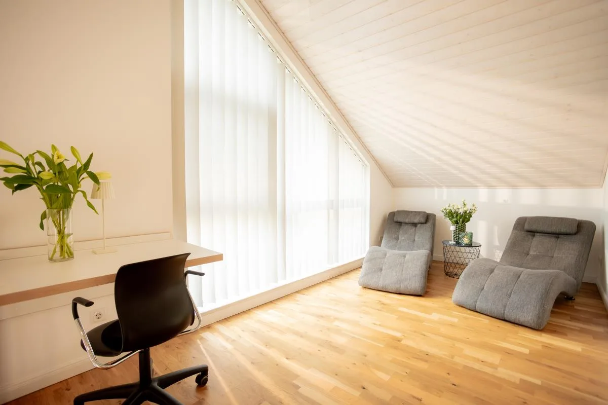 Dock 2 - tolles Ferienhaus für bis zu 6 Personen mit Kaminofen und Sauna - Haustiere herzlich willkommen