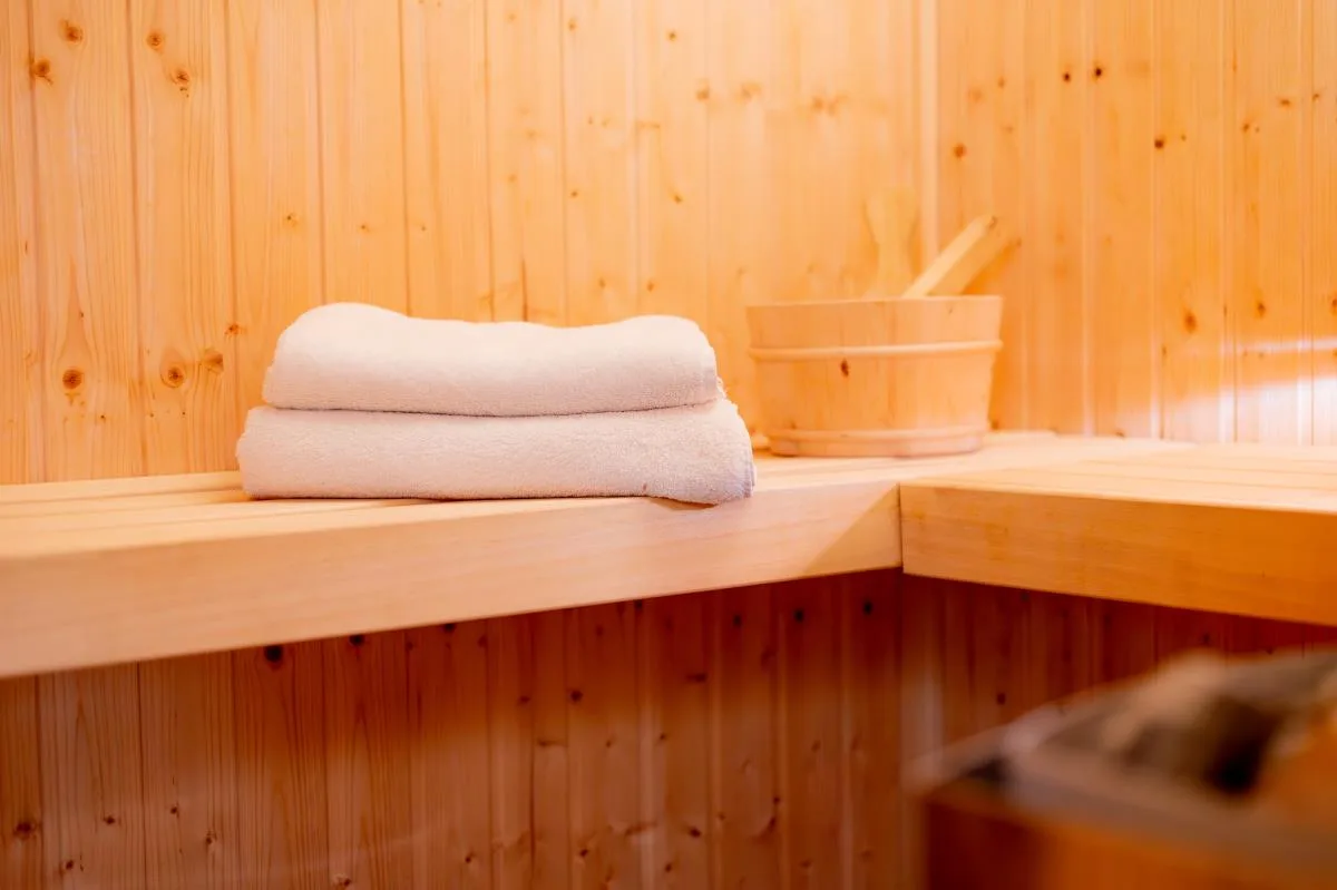 Dock 2 - tolles Ferienhaus für bis zu 6 Personen mit Kaminofen und Sauna - Haustiere herzlich willkommen