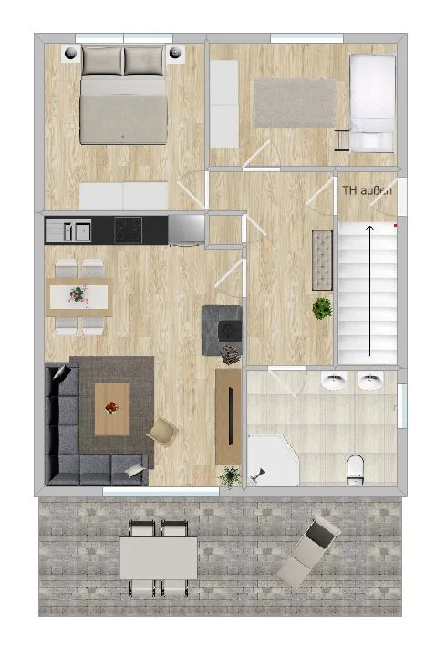27 Ferienwohnung an der Reiterkoppel 49a EG