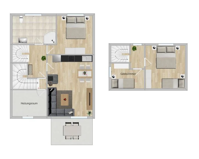 37 Ferienwohnung an der Reiterkoppel 45b OG