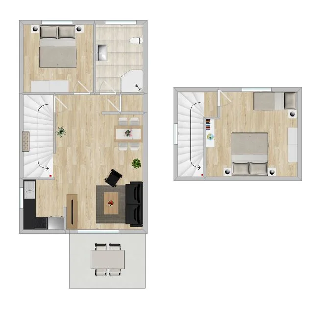 24 Ferienwohnung am Grünen Weg 37a OG