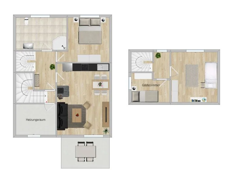 33 Ferienwohnung an der Reiterkoppel 47b OG