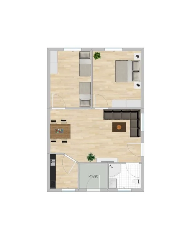 09 Ferienwohnung Bungalow in Burg