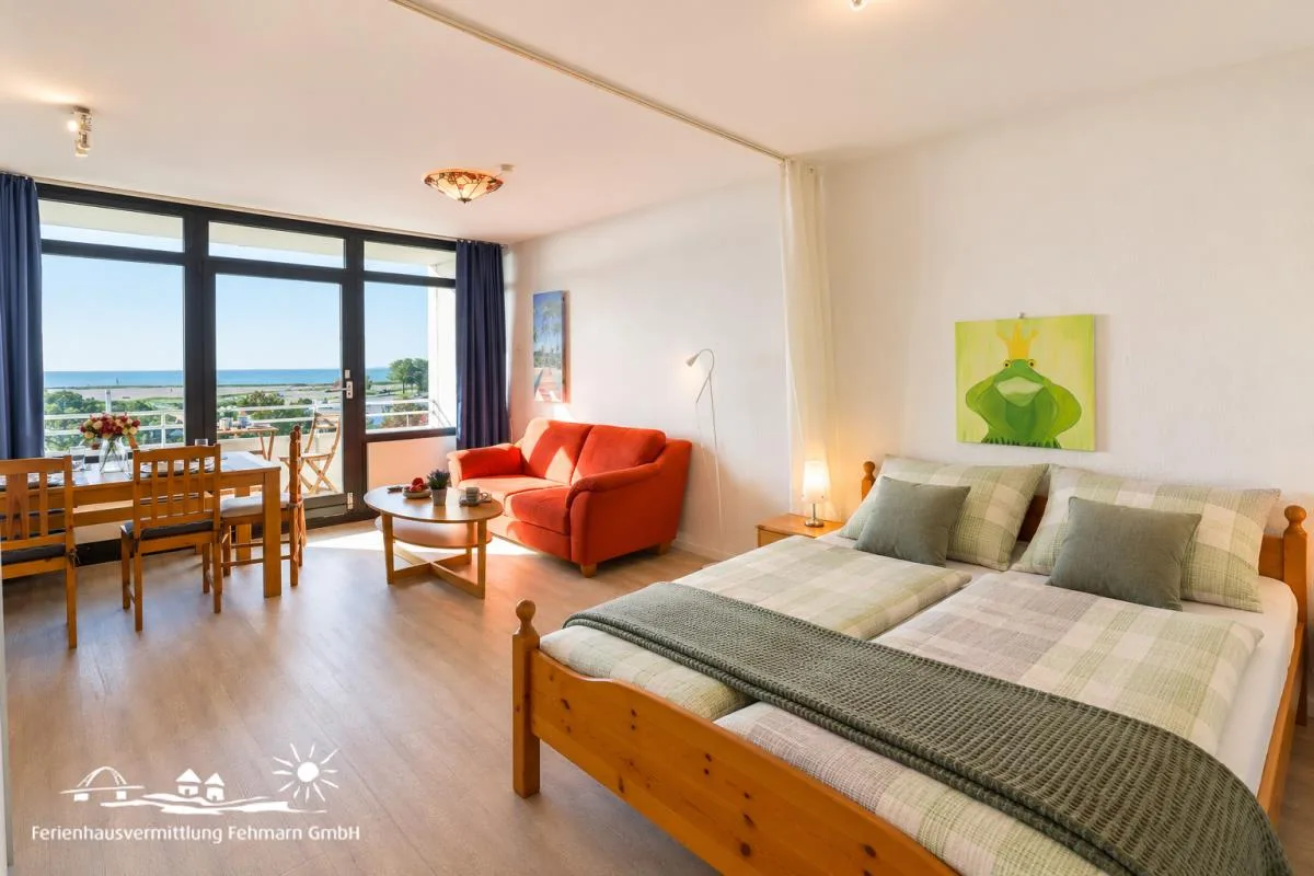 17 Ferienwohnung "Horizont" App.56-204 mit Balkon & Meerblick