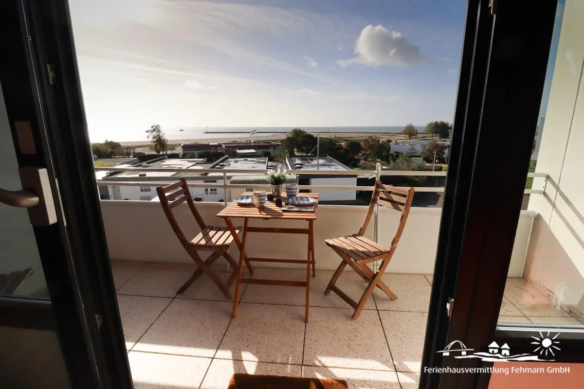 17 Ferienwohnung "Horizont" App.56-204 mit Balkon & Meerblick