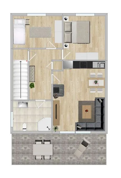 42 Ferienwohnung "Inselfreiheit 1" im Birkenweg 1c EG