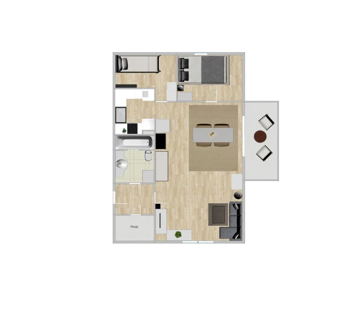 60 Ferienwohnung "Inselglück"