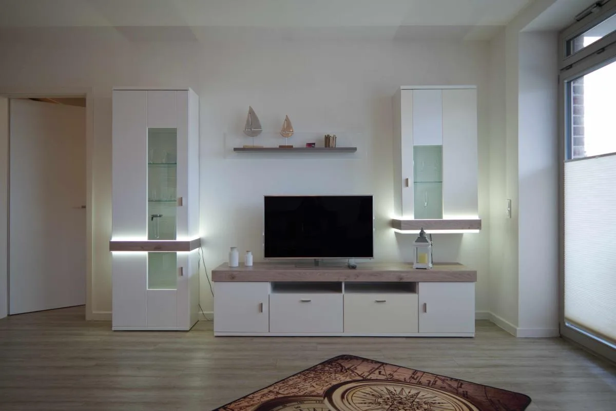 Inselblume 44 - Ferienwohnung mit Balkon im Zentrum von Burg
