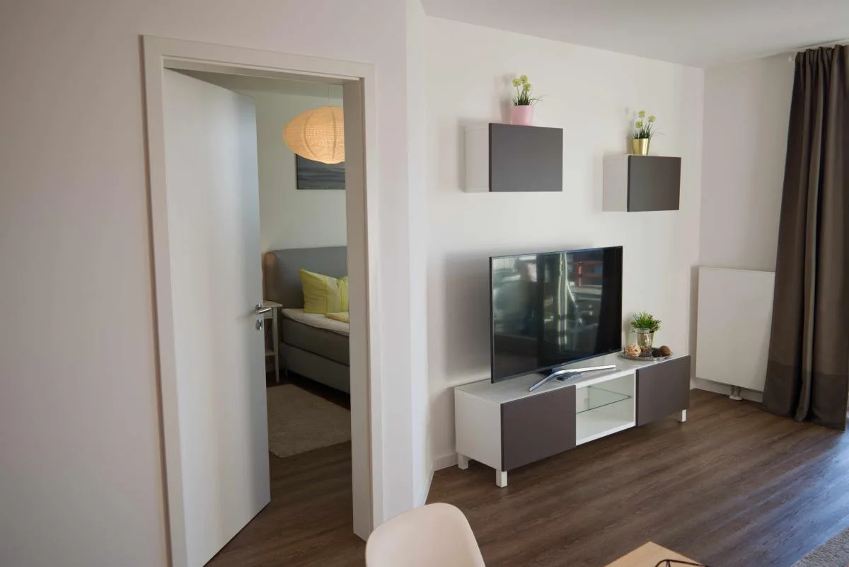 Inselblume 46 - Ferienwohnung in Burg mit Balkon und viel Licht