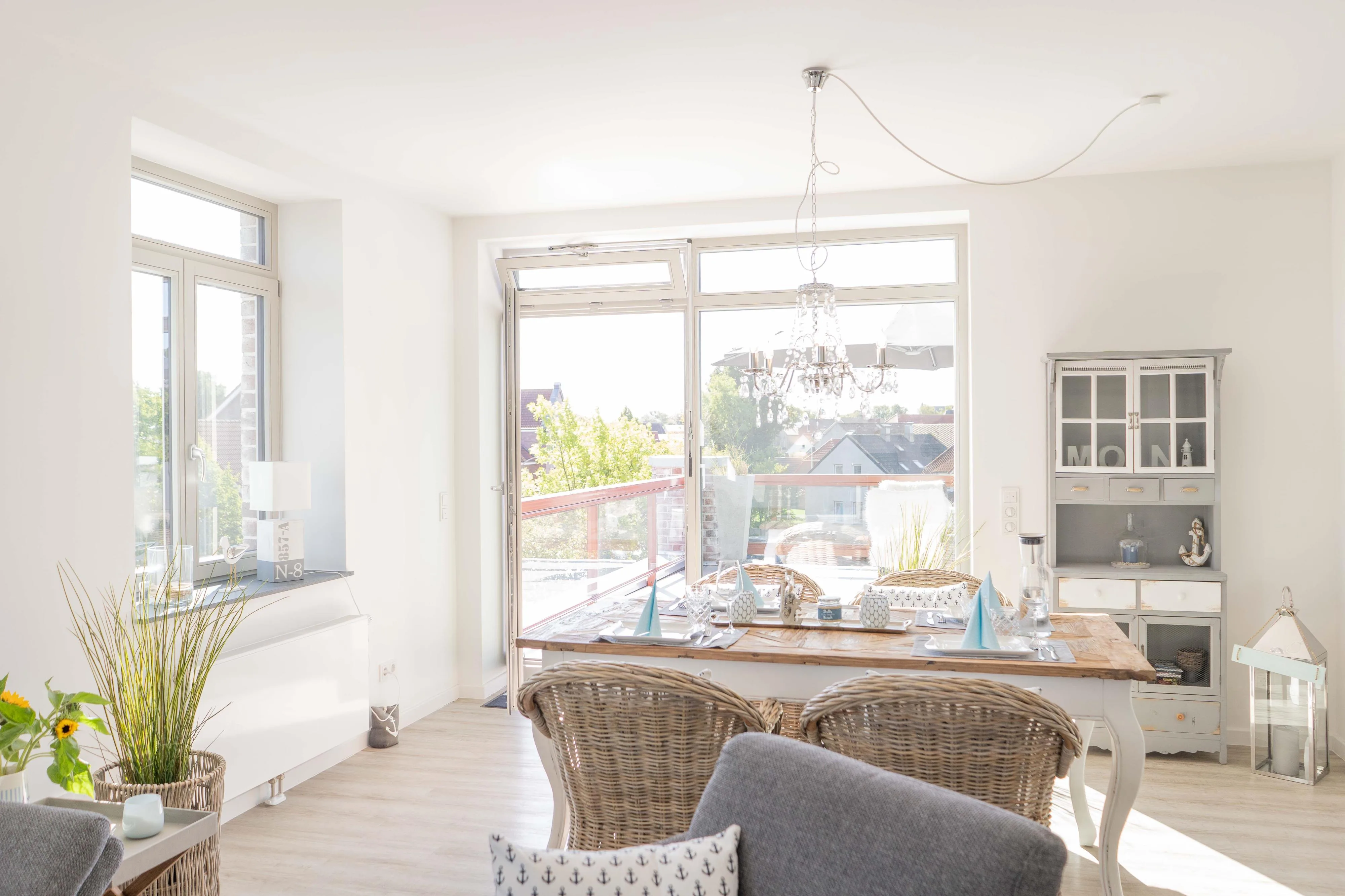 Inselblume 47 - Luxus Ferienwohnung in Burg, mit Dachterrasse