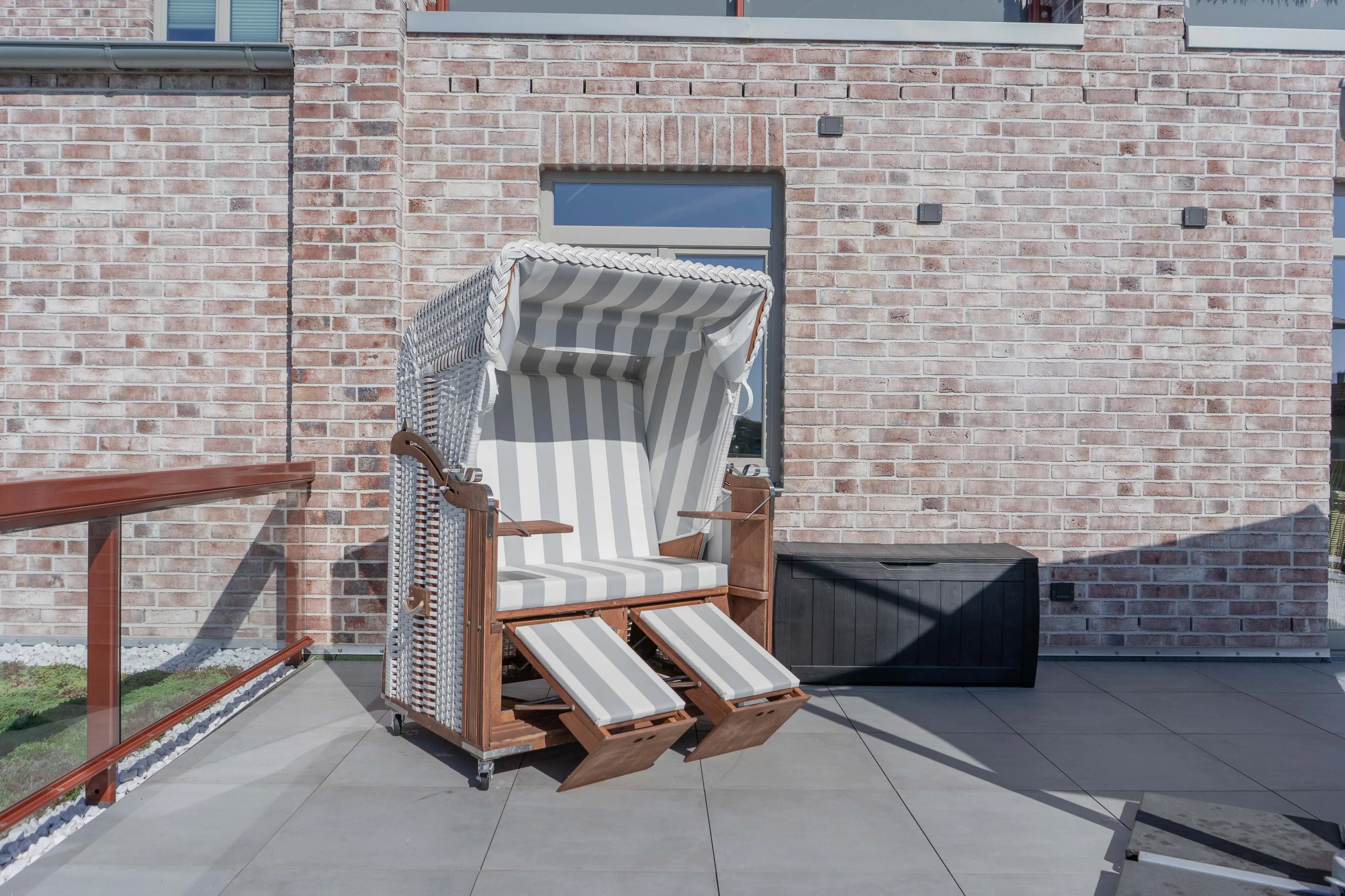 Inselblume 47 - Luxus Ferienwohnung in Burg, mit Dachterrasse