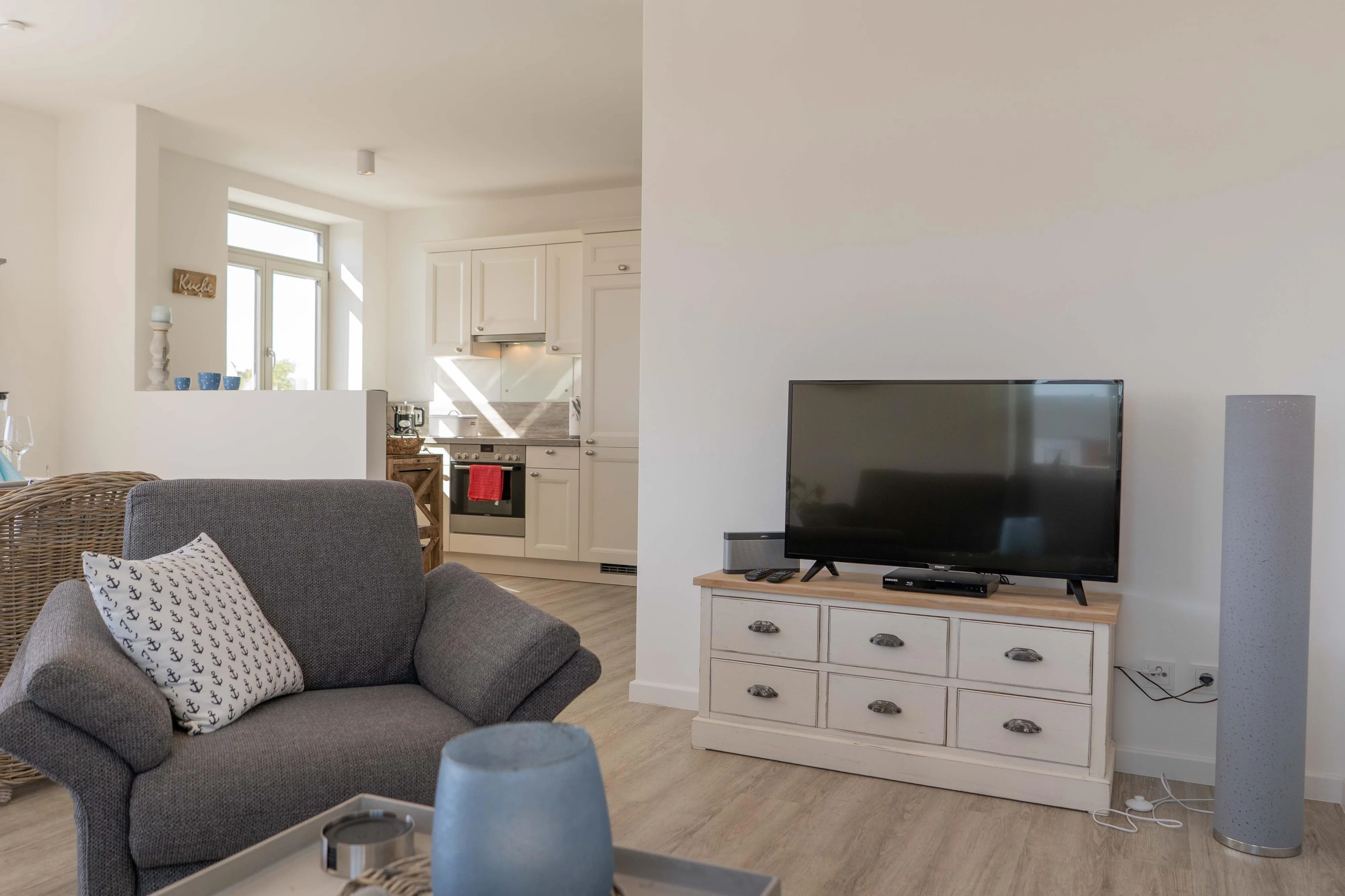 Inselblume 47 - Luxus Ferienwohnung in Burg, mit Dachterrasse
