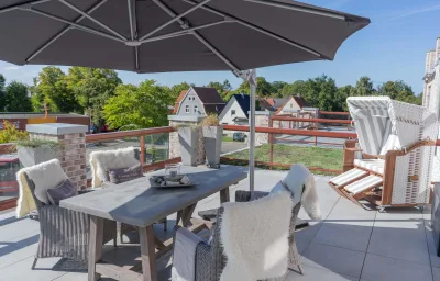 Inselblume 47 - Luxus Ferienwohnung in Burg, mit Dachterrasse