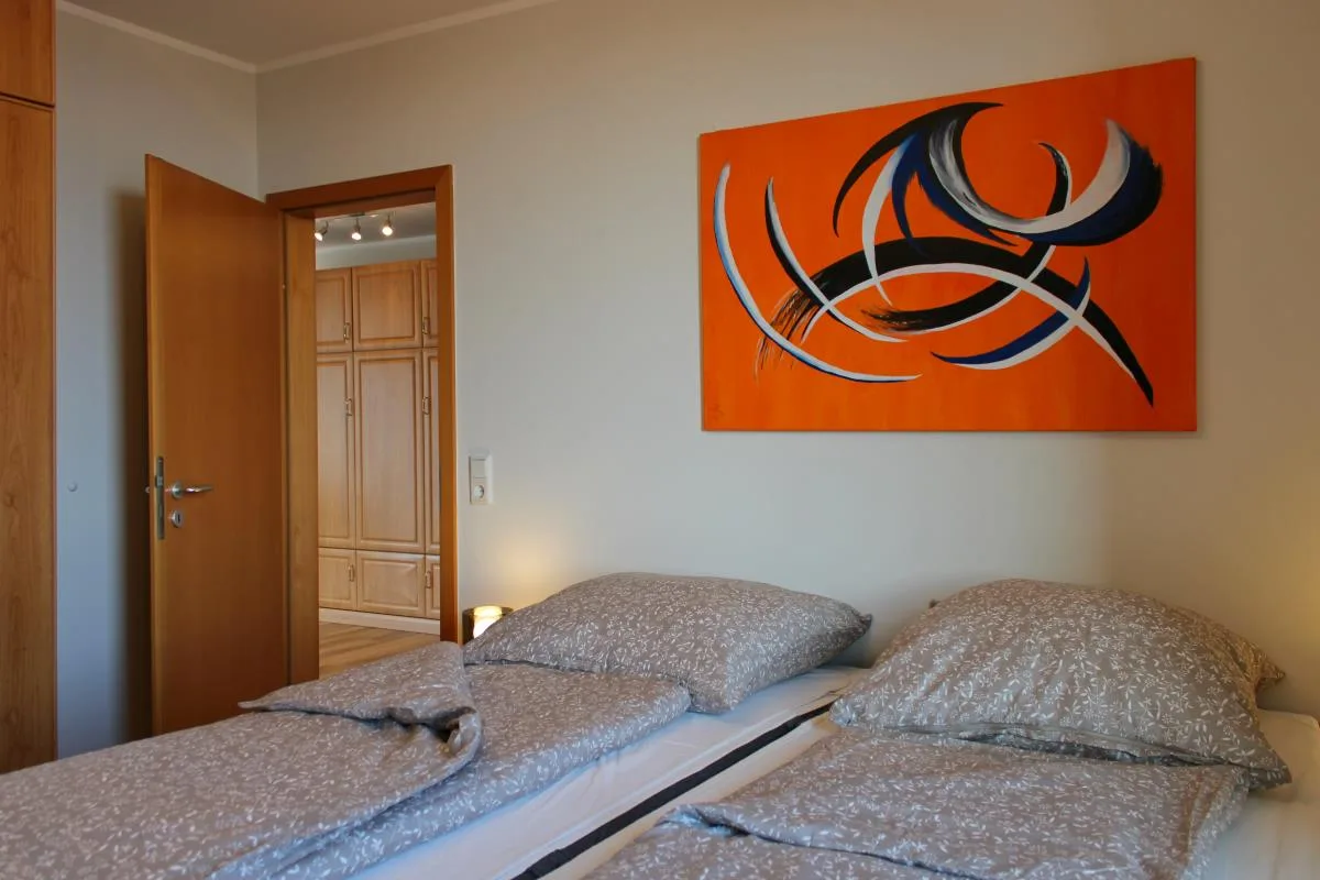 Inselblume 55 - Ferienwohnung in der Strandburg mit Hund