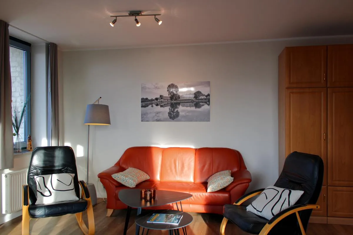 Inselblume 55 - Ferienwohnung in der Strandburg mit Hund
