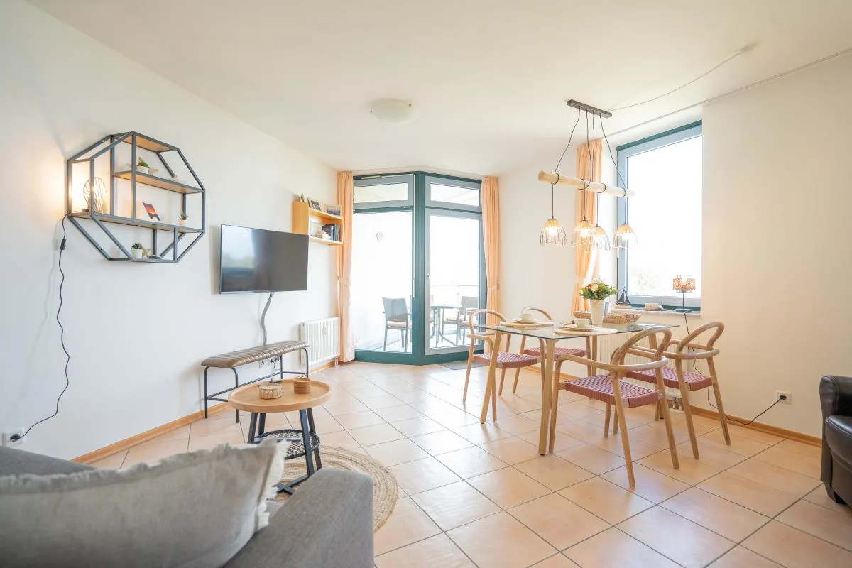 Inselblume 56 - Ferienwohnung am Südstrand mit Meerblick