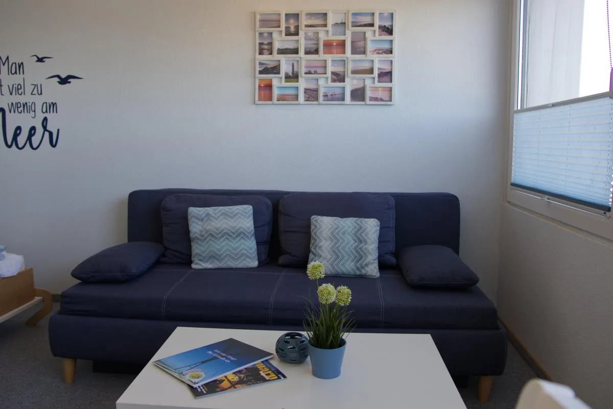 Inselblume 65 - Ferienwohnung am Meer, Blick zum Yachthafen