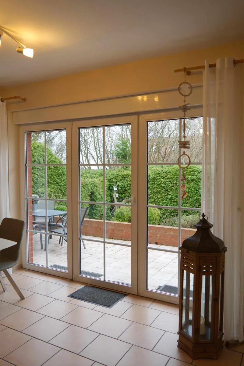 Inselblume 64 - Ruhige Ferienwohnung in Hafennähe mit Garten
