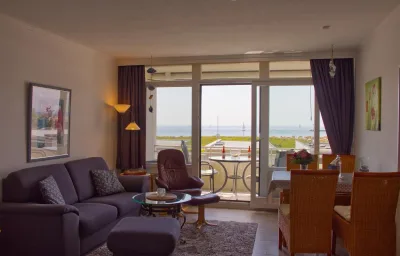Inselblume 75 - Gemütliche Ferienwohnung mit Balkon und Meerblick