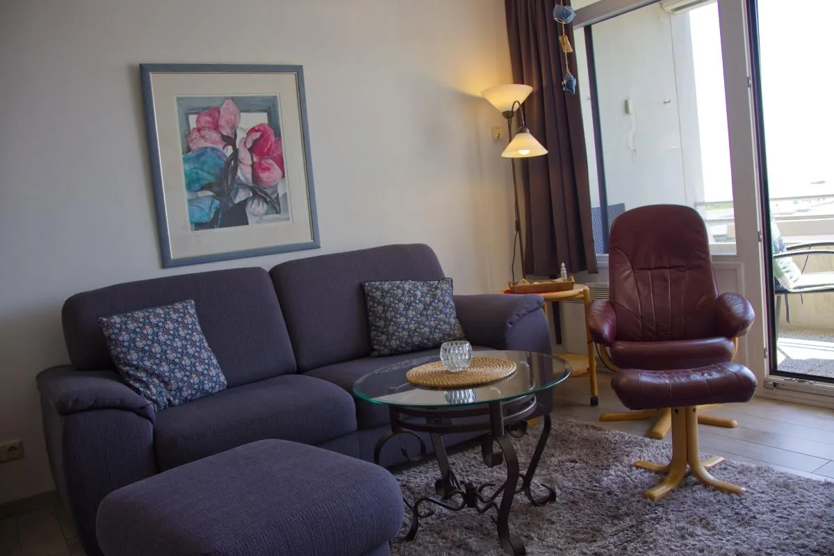 Inselblume 75 - Gemütliche Ferienwohnung mit Balkon und Meerblick