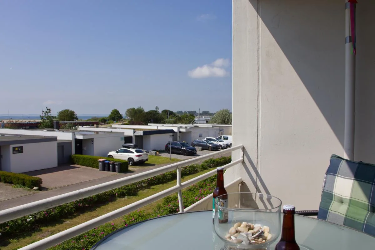 Inselblume 75 - Gemütliche Ferienwohnung mit Balkon und Meerblick