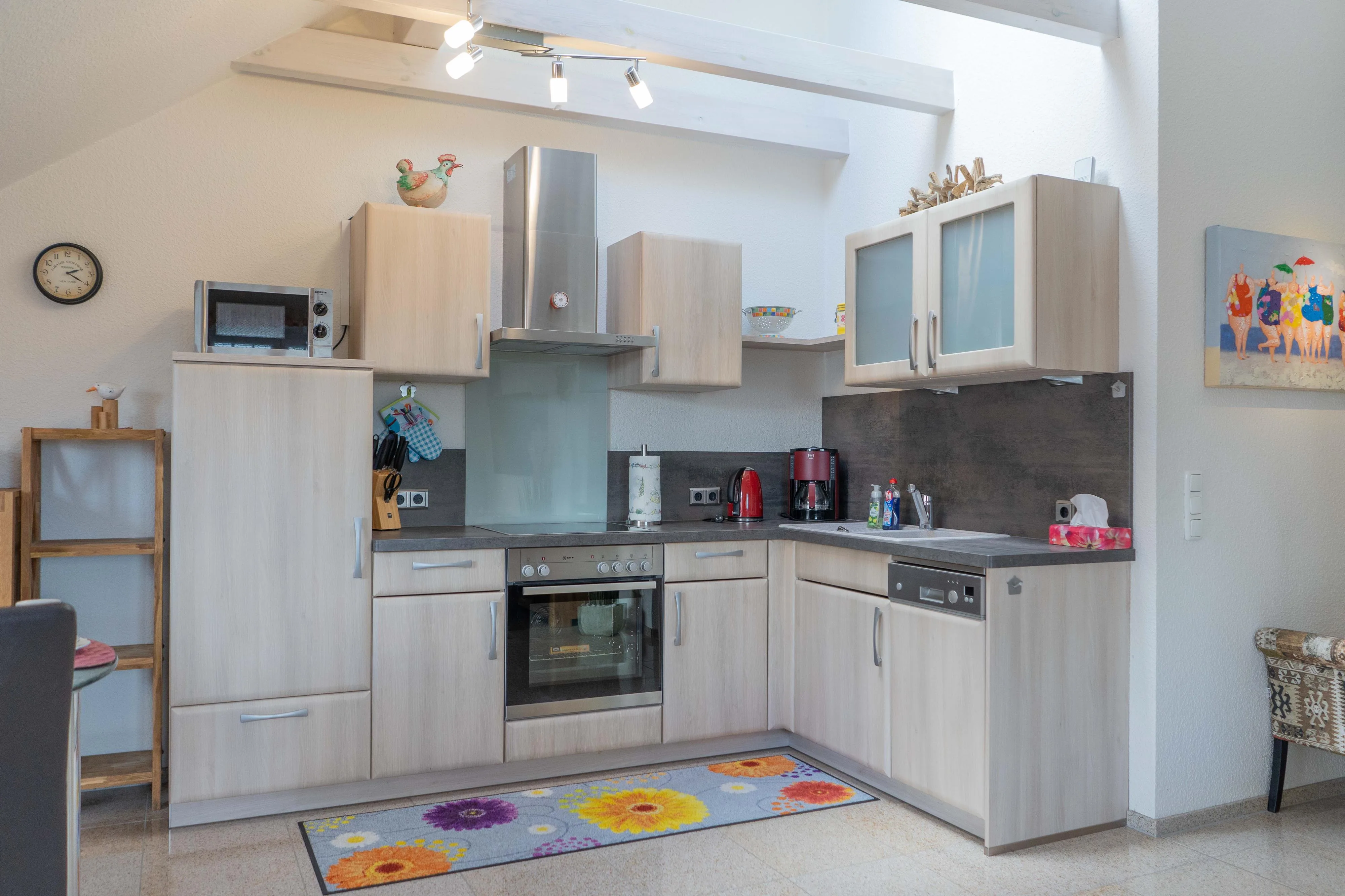 Inselblume 61 - Ferienwohnung mit Balkon in Neue Tiefe