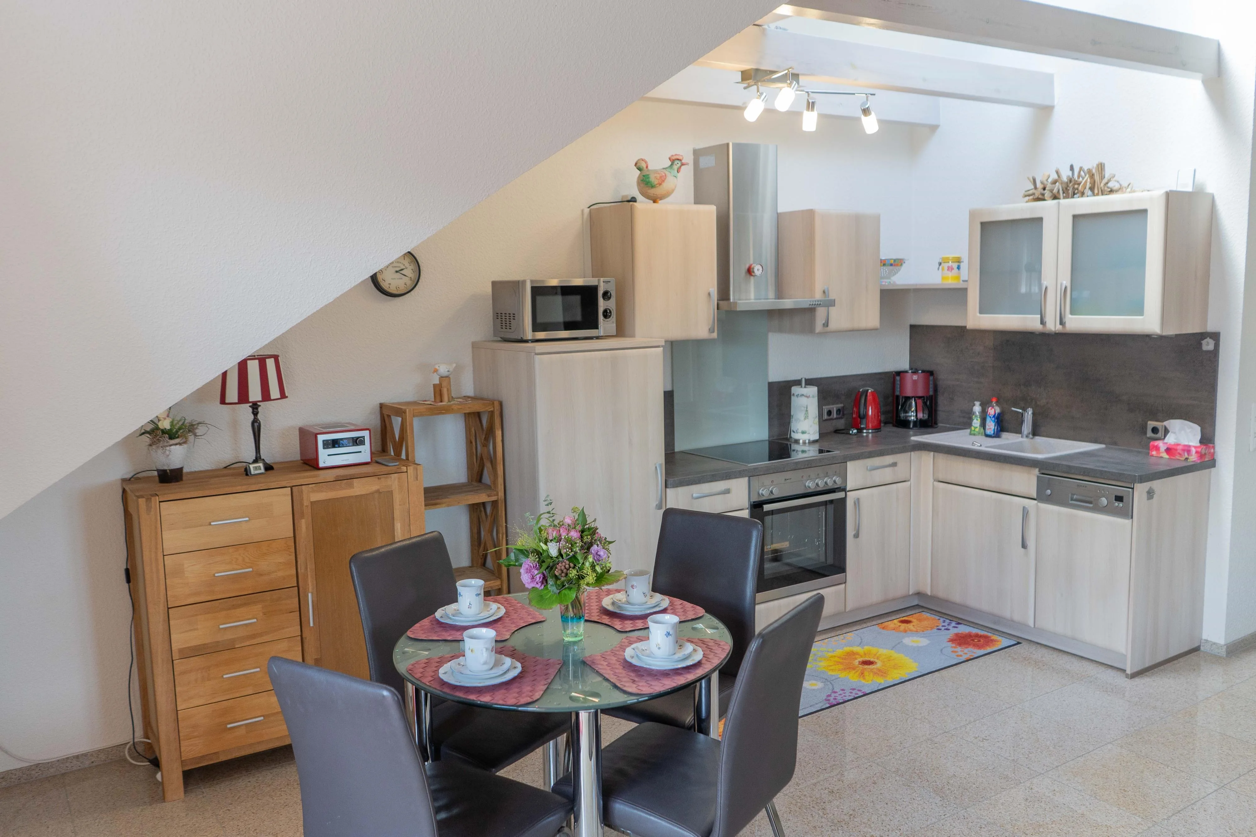 Inselblume 61 - Ferienwohnung mit Balkon in Neue Tiefe
