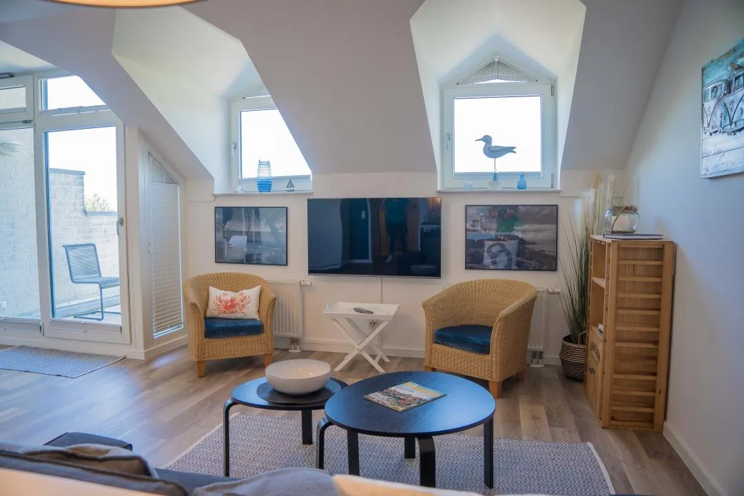 Inselblume 78 - Ferienwohnung mit Strandkorb in Burgtiefe