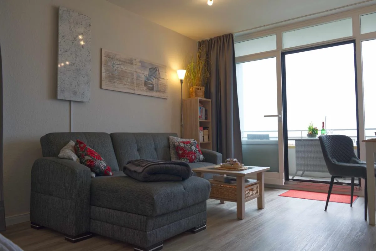 Inselblume 80 - Gemütliche Ferienwohnung, Blick auf die Fehmarnsundbrücke