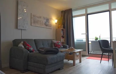 Inselblume 80 - Gemütliche Ferienwohnung, Blick auf die Fehmarnsundbrücke