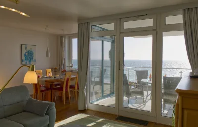 Inselblume 16 - Ferienwohnung mit Meerblick in der Strandburg B2.6