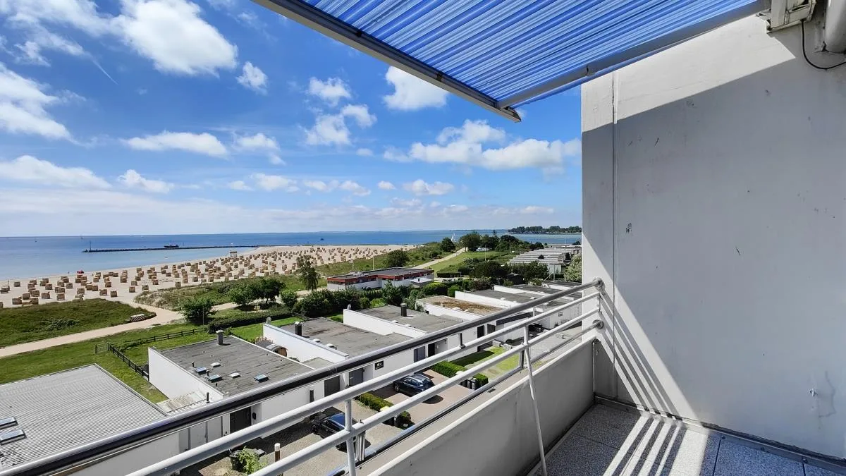 Inselblume 59 - Moderne Ferienwohnung mit Meerblick am Südstrand