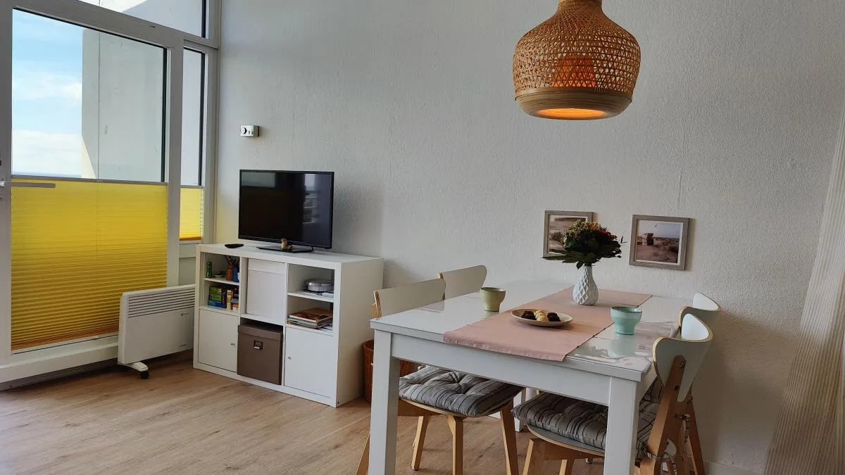 Inselblume 59 - Moderne Ferienwohnung mit Meerblick am Südstrand