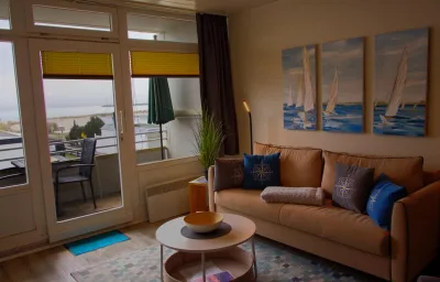 Inselblume 76 - Ferienwohnung mit Meerblick in Burgtiefe