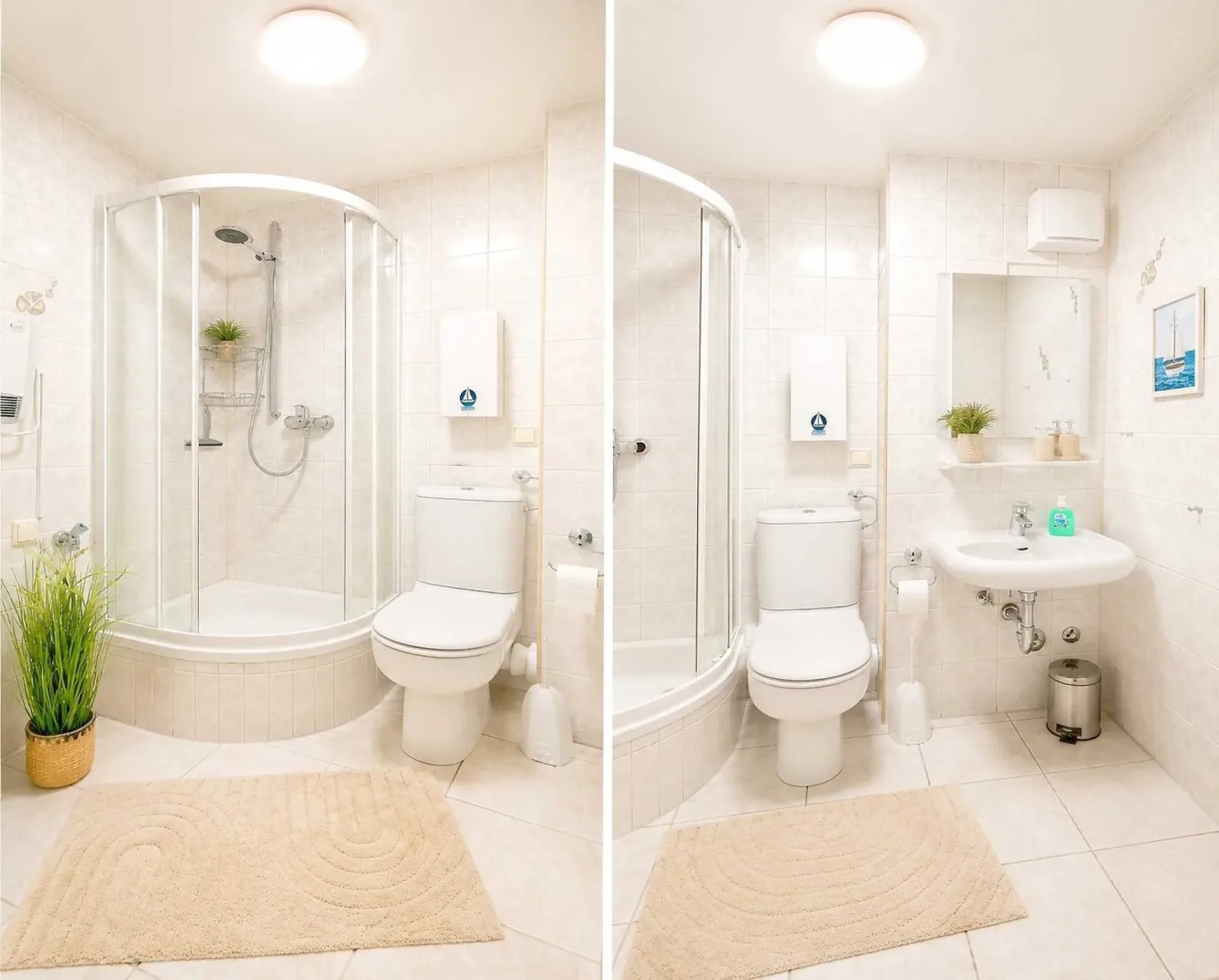 3-Sterne Ferienwohnung Deichgraf A-8, Nordsee  Burhave mit Balkon, Parkplatz, Pool & Sauna, WLAN
