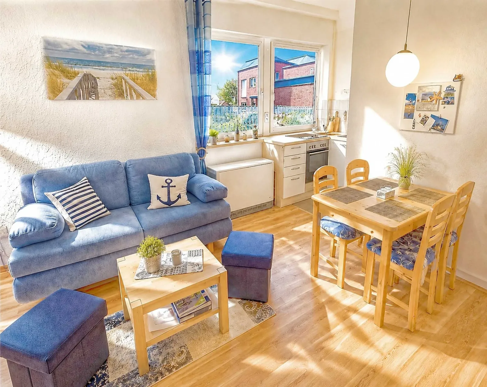 3-Sterne Ferienwohnung Deichgraf A-8, Nordsee  Burhave mit Balkon, Parkplatz, Pool & Sauna, WLAN