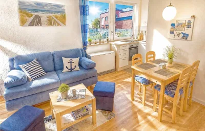 3-Sterne Ferienwohnung Deichgraf A-8, Nordsee  Burhave mit Balkon, Parkplatz, Pool & Sauna, WLAN