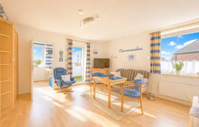 Ferienwohnung Deichgraf  A-18, Nordsee Burhave mit Balkon, Parkplatz, Pool & Sauna, WLAN