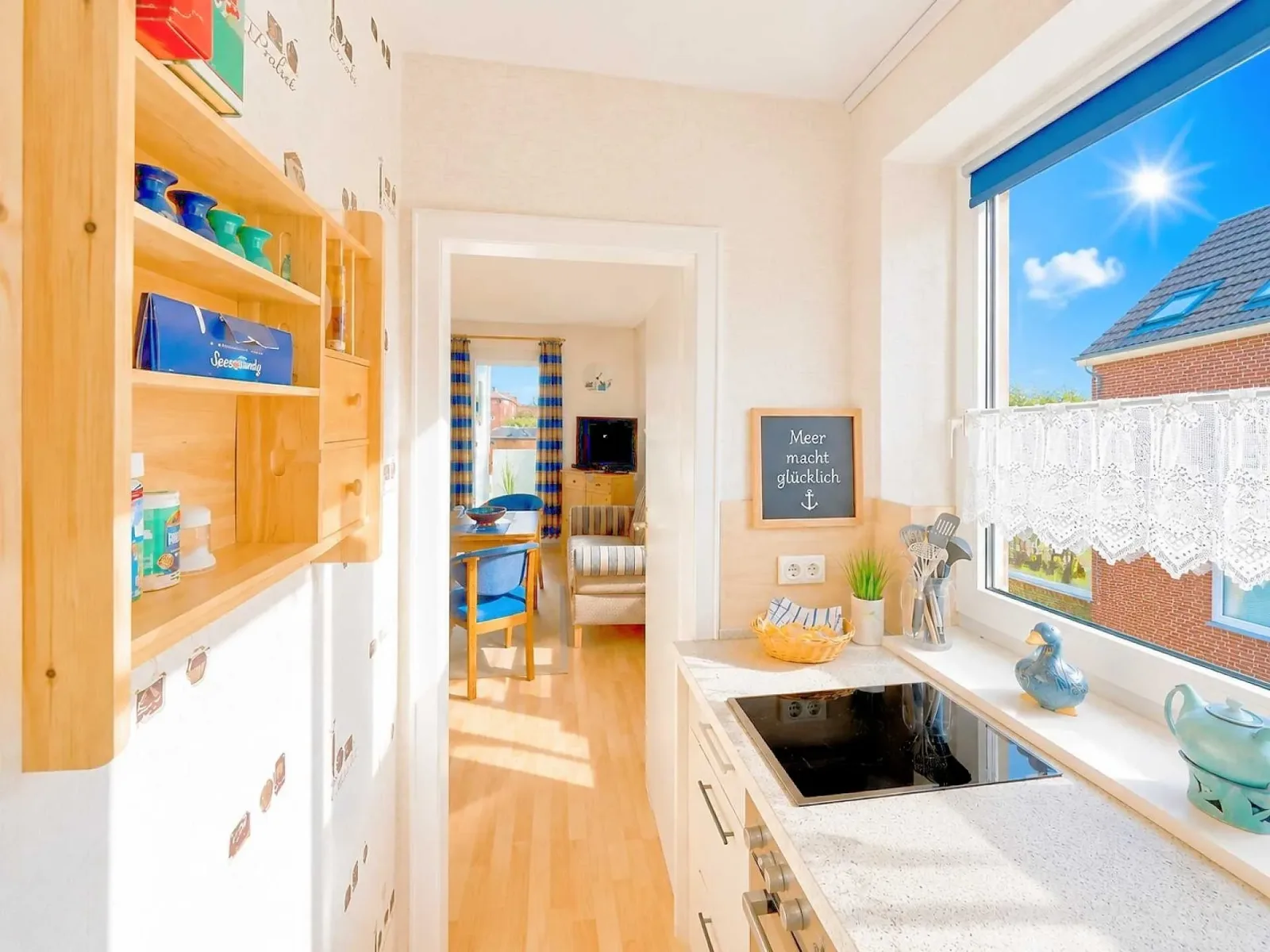 Ferienwohnung Deichgraf  A-18, Nordsee Burhave mit Balkon, Parkplatz, Pool & Sauna, WLAN