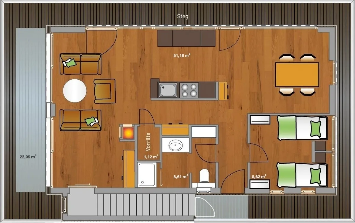 KYST 54°10 Floating Home 2