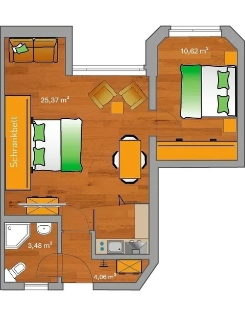 ancora Marina Haus 1 Nr. 02, Typ 2