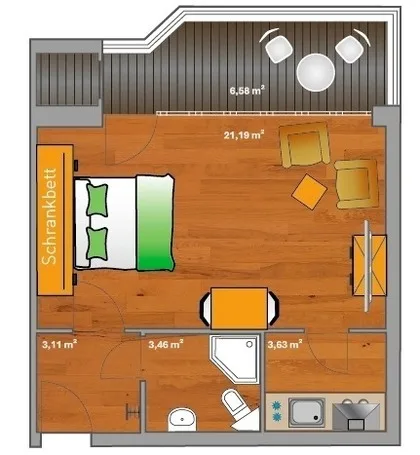 ancora Marina Haus 2 Nr. 07, Typ 2