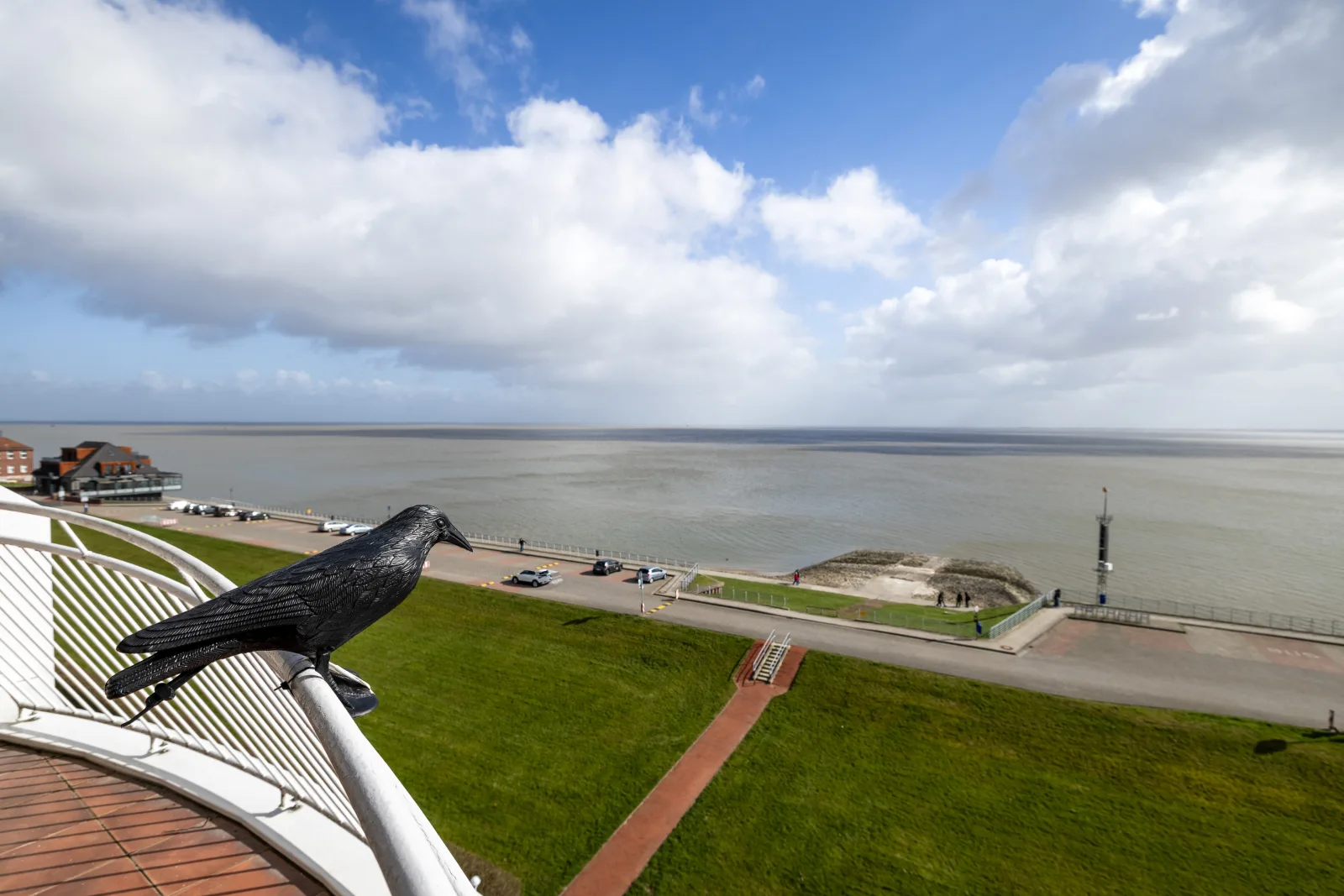 Exklusive Ferienwohnung am Südstrand mit Panoramabalkon & Meerblick | Wohnung 92