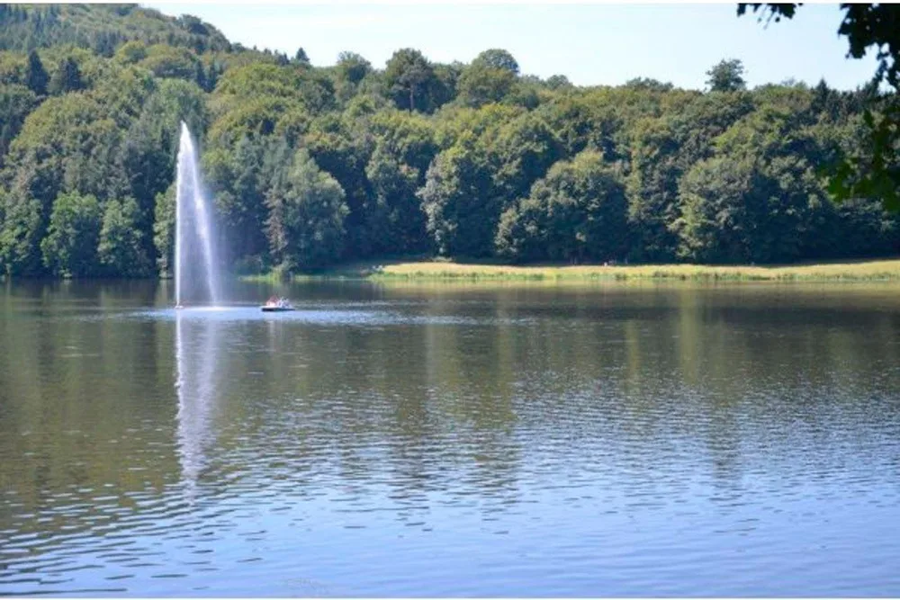 Eifelblick über dem See