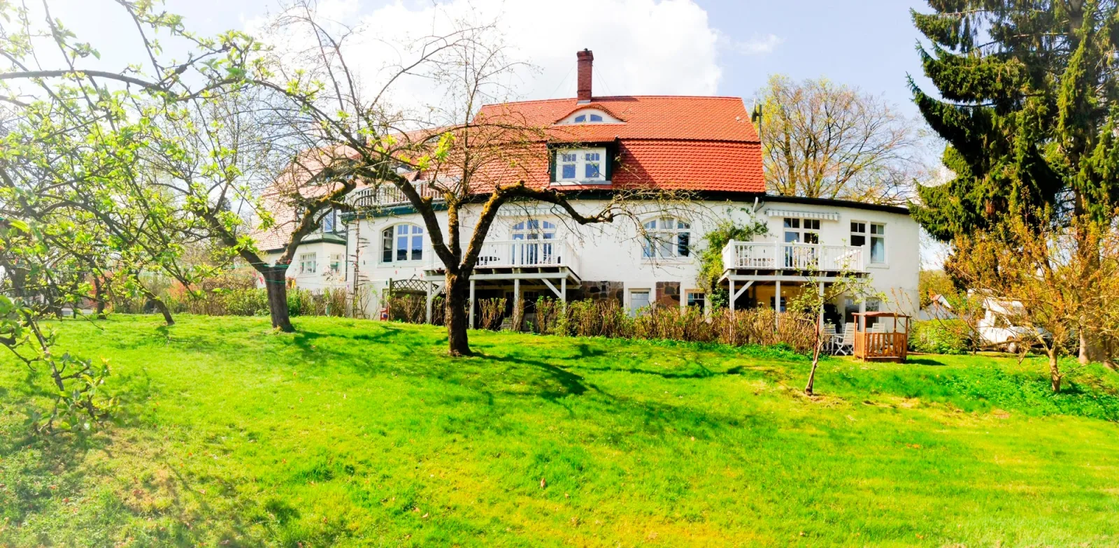 romantische Ferienwohnung Sachsenhof 1