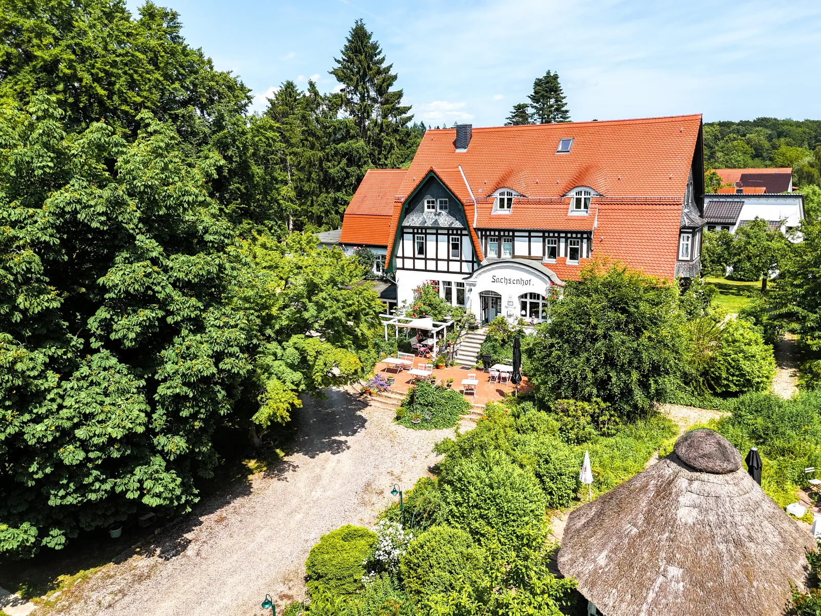 romantische Ferienwohnung Sachsenhof 1