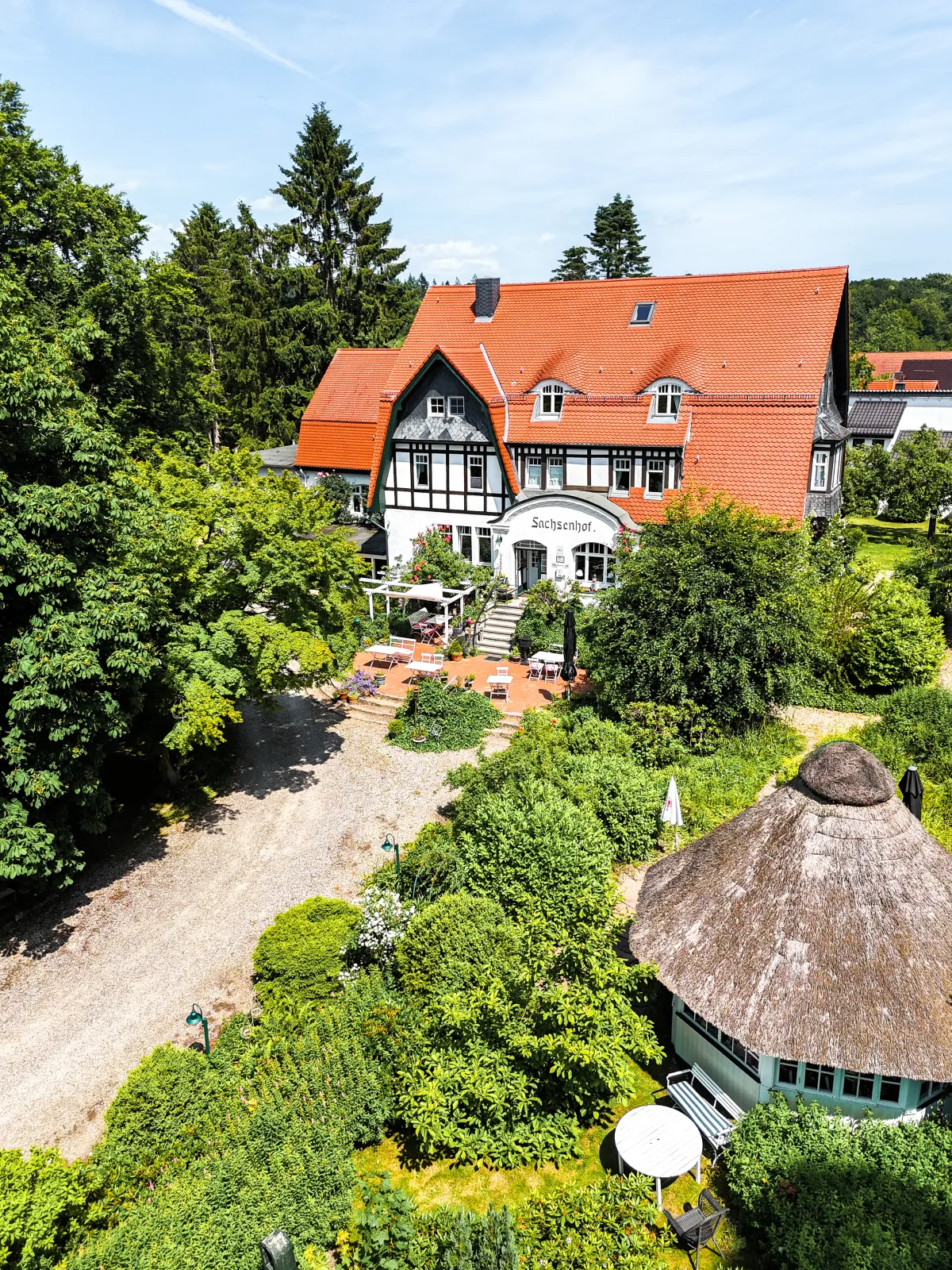 romantische Ferienwohnung Sachsenhof 1