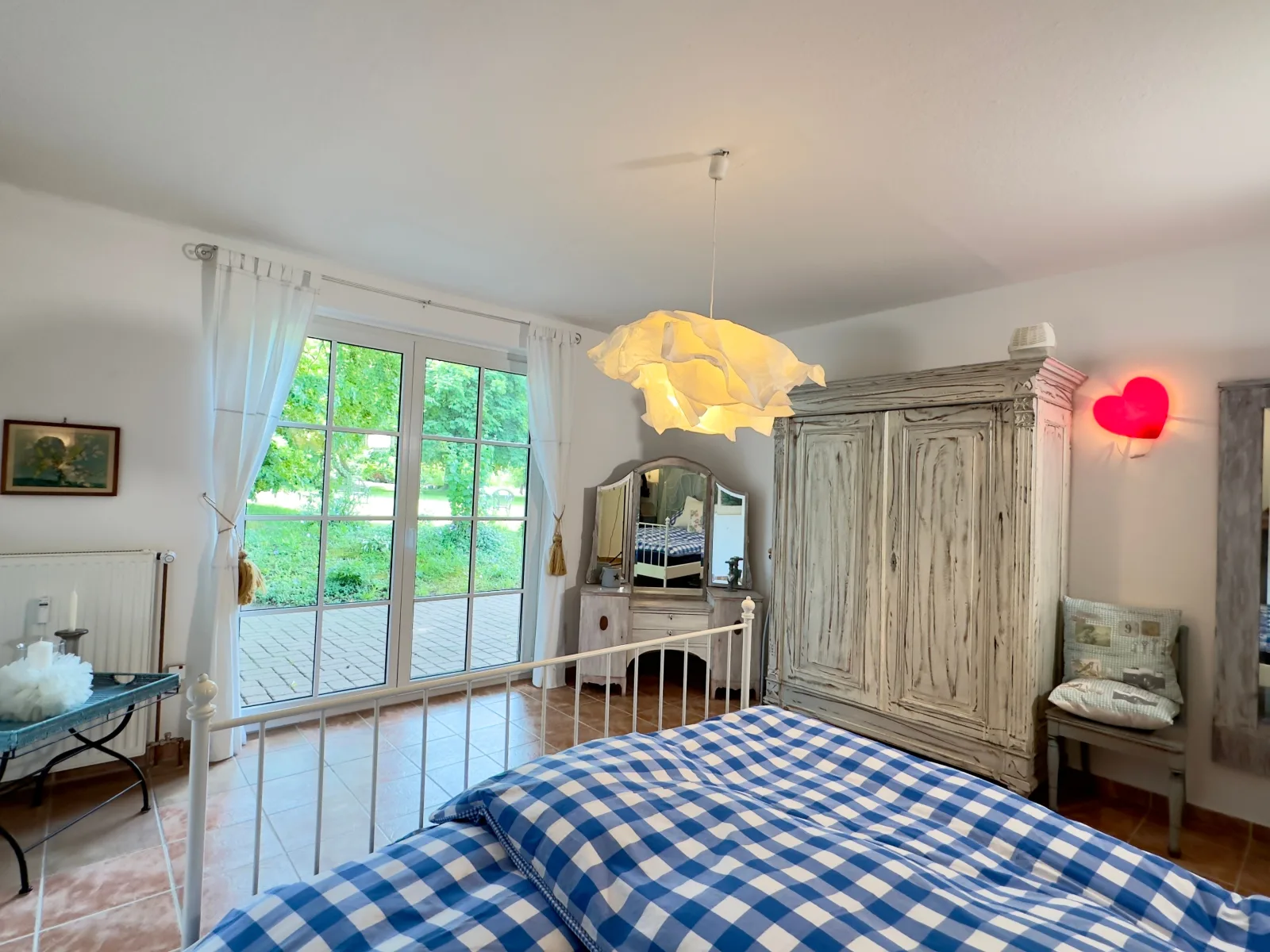 romantische Ferienwohnung Sachsenhof 1