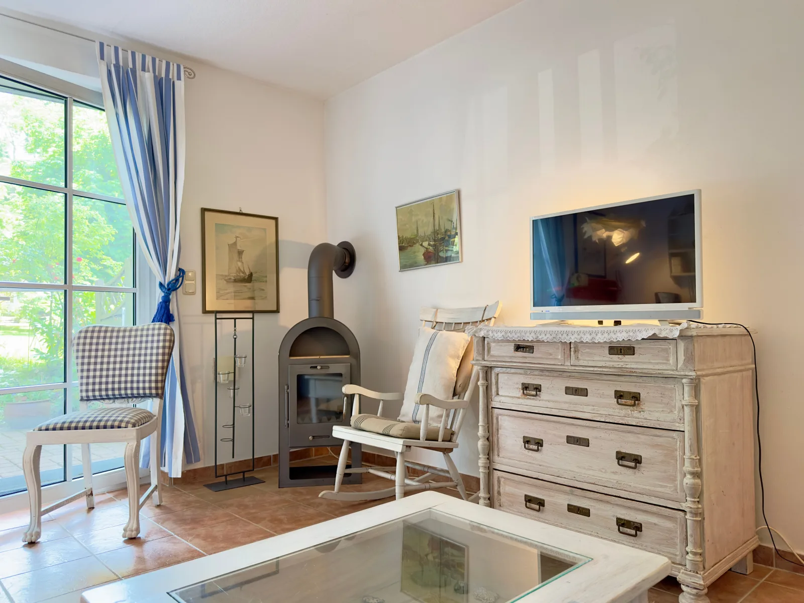 romantische Ferienwohnung Sachsenhof 1