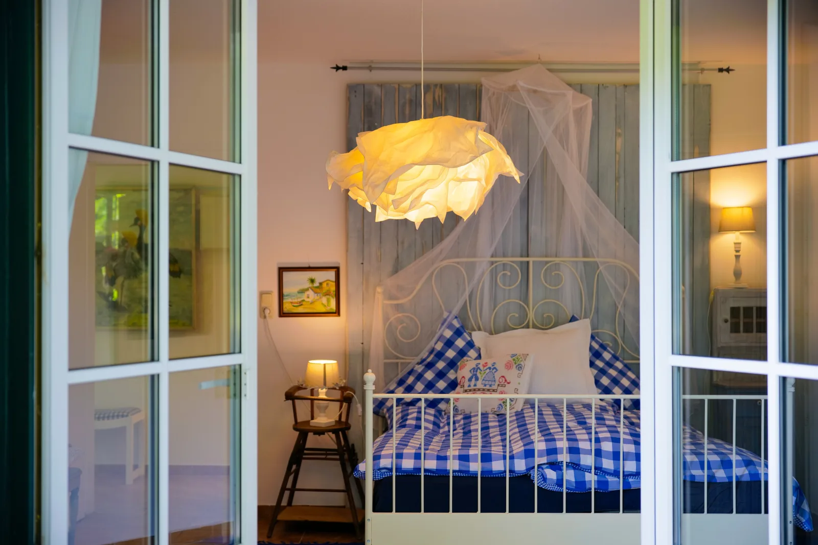 romantische Ferienwohnung Sachsenhof 1